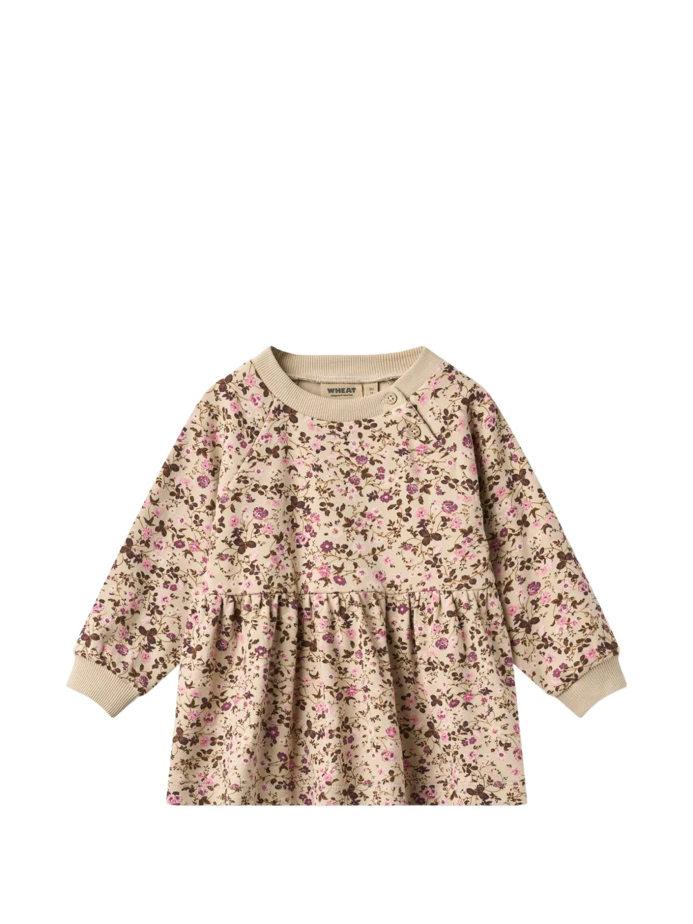 WHEAT robe Dorthea à fleurs - Tons neutres WHEAT robe Dorthea à fleurs - Tons neutres