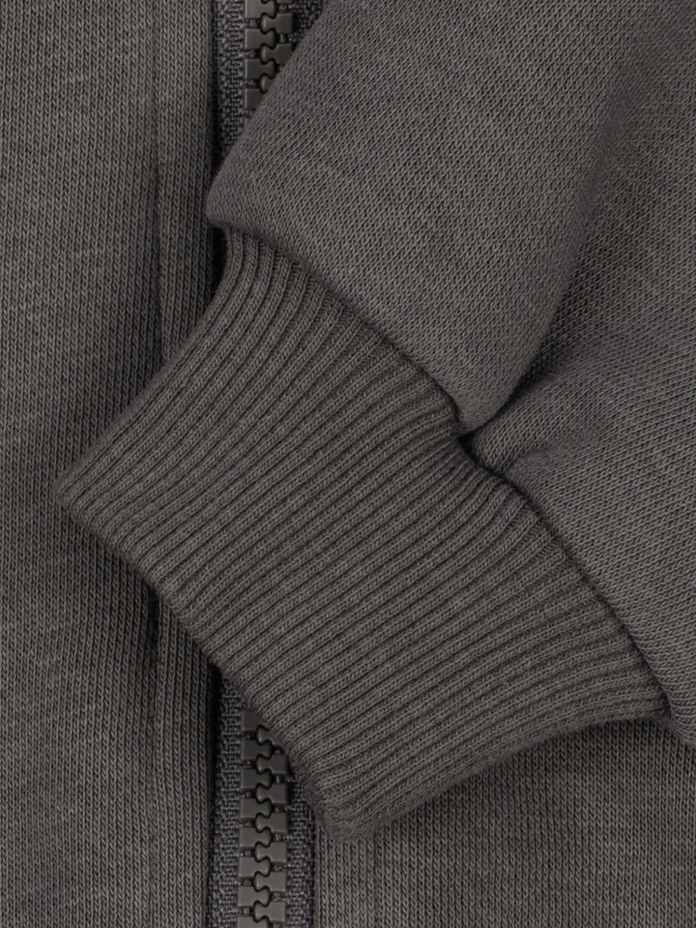 Konges Sløjd Lou hoodie met rits Grijs