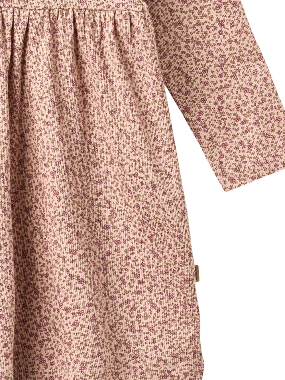 WHEAT Sessa mini-jurk met bloemenprint en lange mouwen Roze