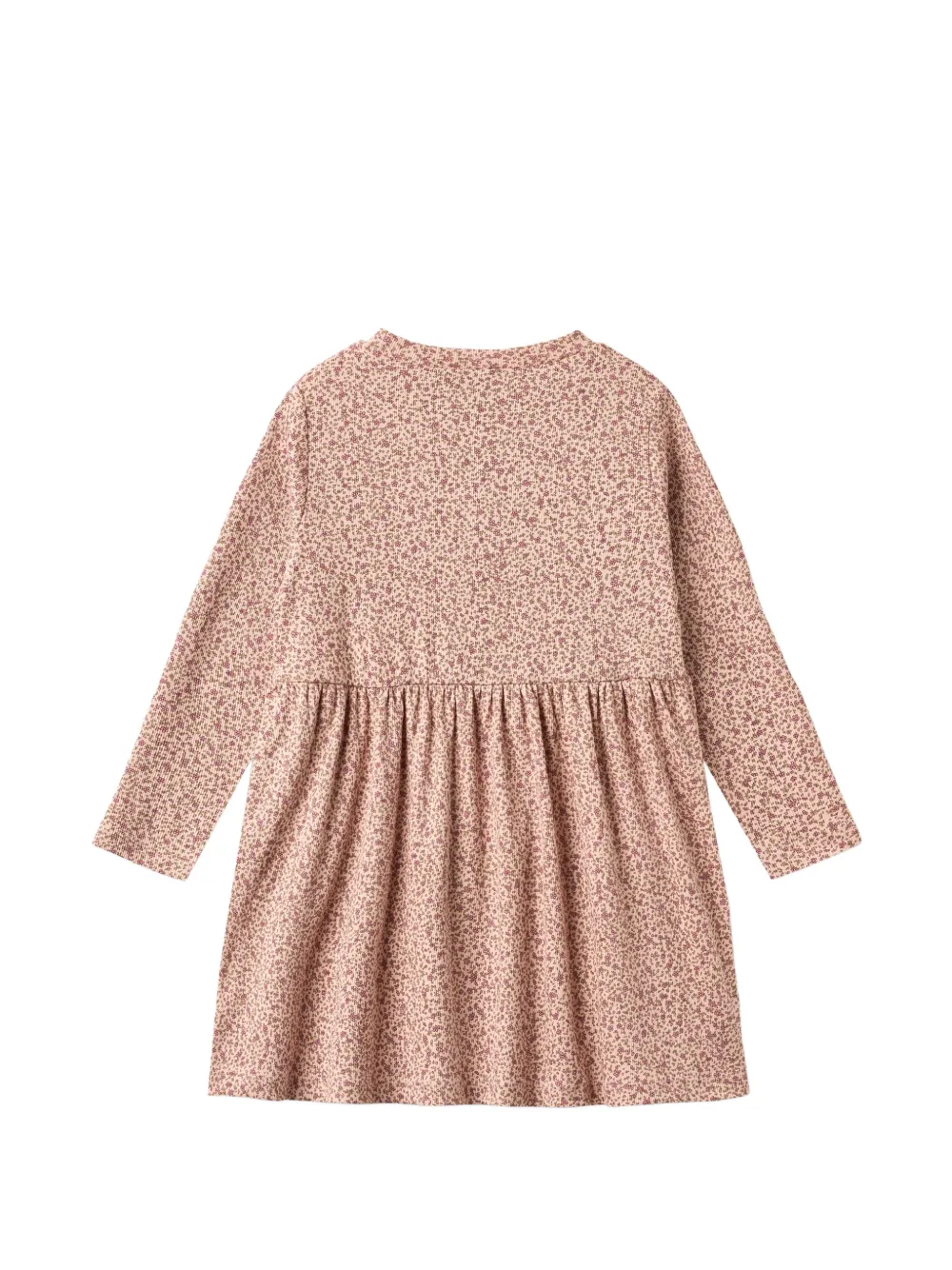WHEAT Sessa mini-jurk met bloemenprint en lange mouwen Roze