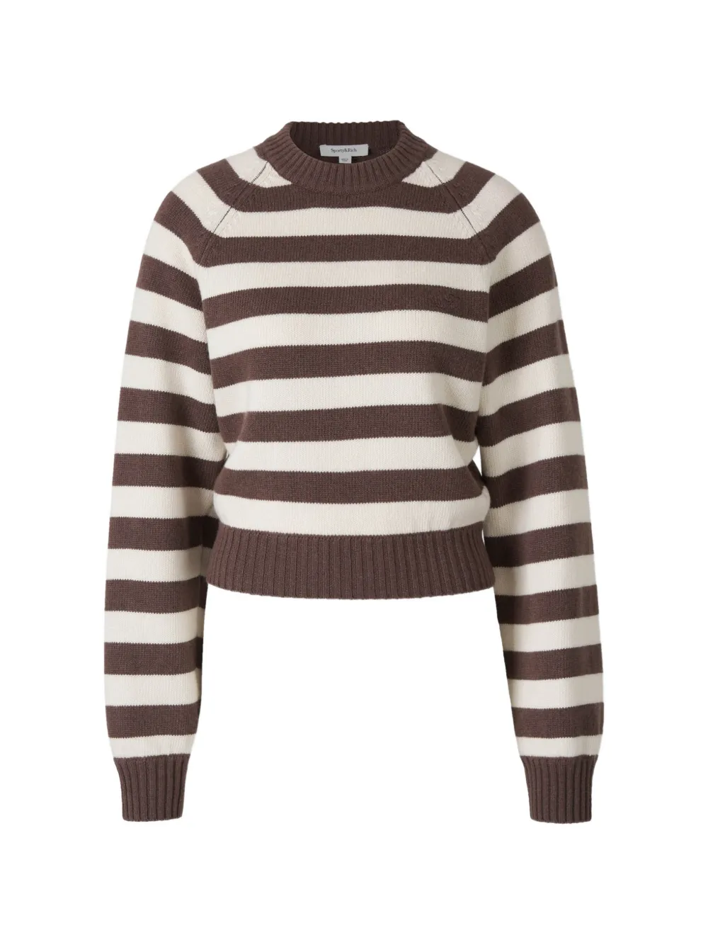 Sporty & Rich striped wool sweater - Braun