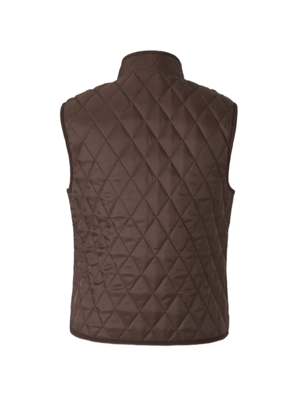 Sporty & Rich quilted gilet Bruin