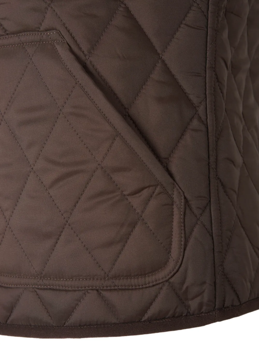Sporty & Rich quilted gilet Bruin
