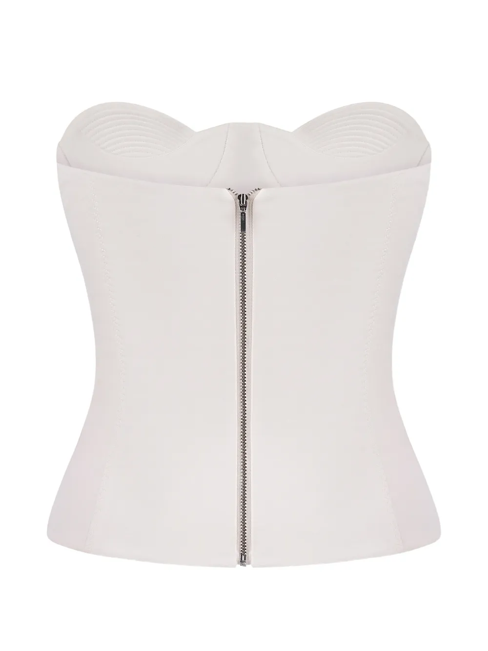 Anna October Raya strapless corset - Blanc