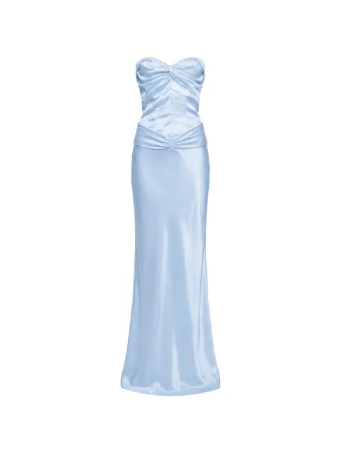 Anna October Diana strapless satin dress