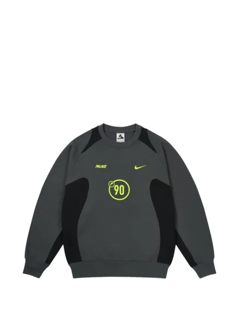 Palace x Nike Total P90 panelled sweatshirt
