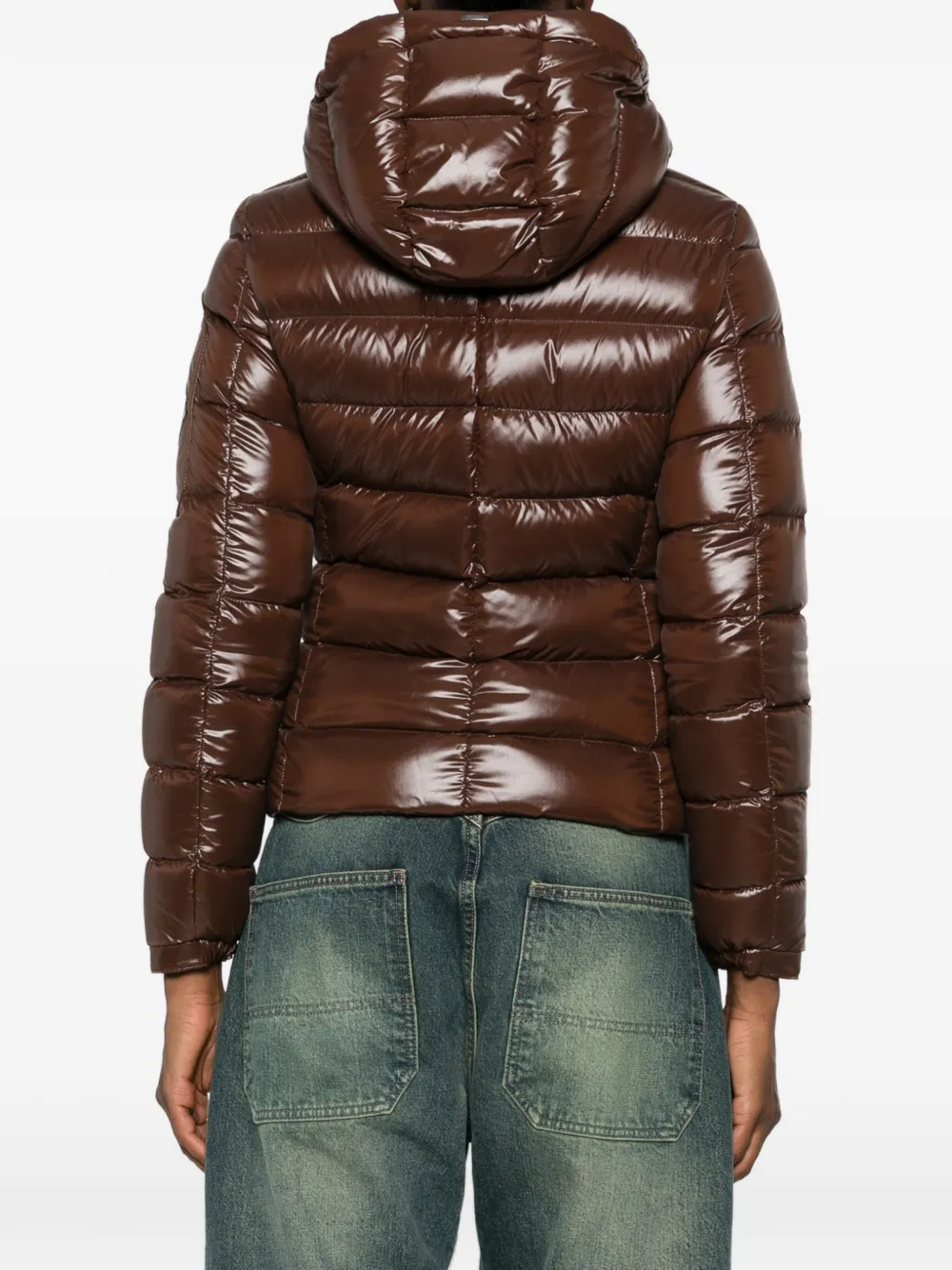Herno quilted hooded jacket Bruin