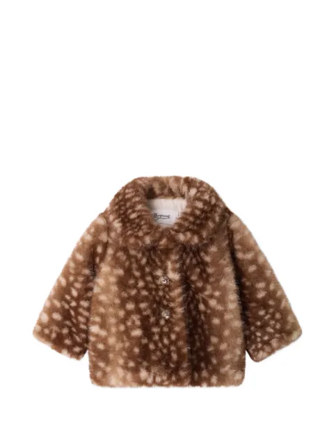 Bonpoint Douceur faux-fur coat