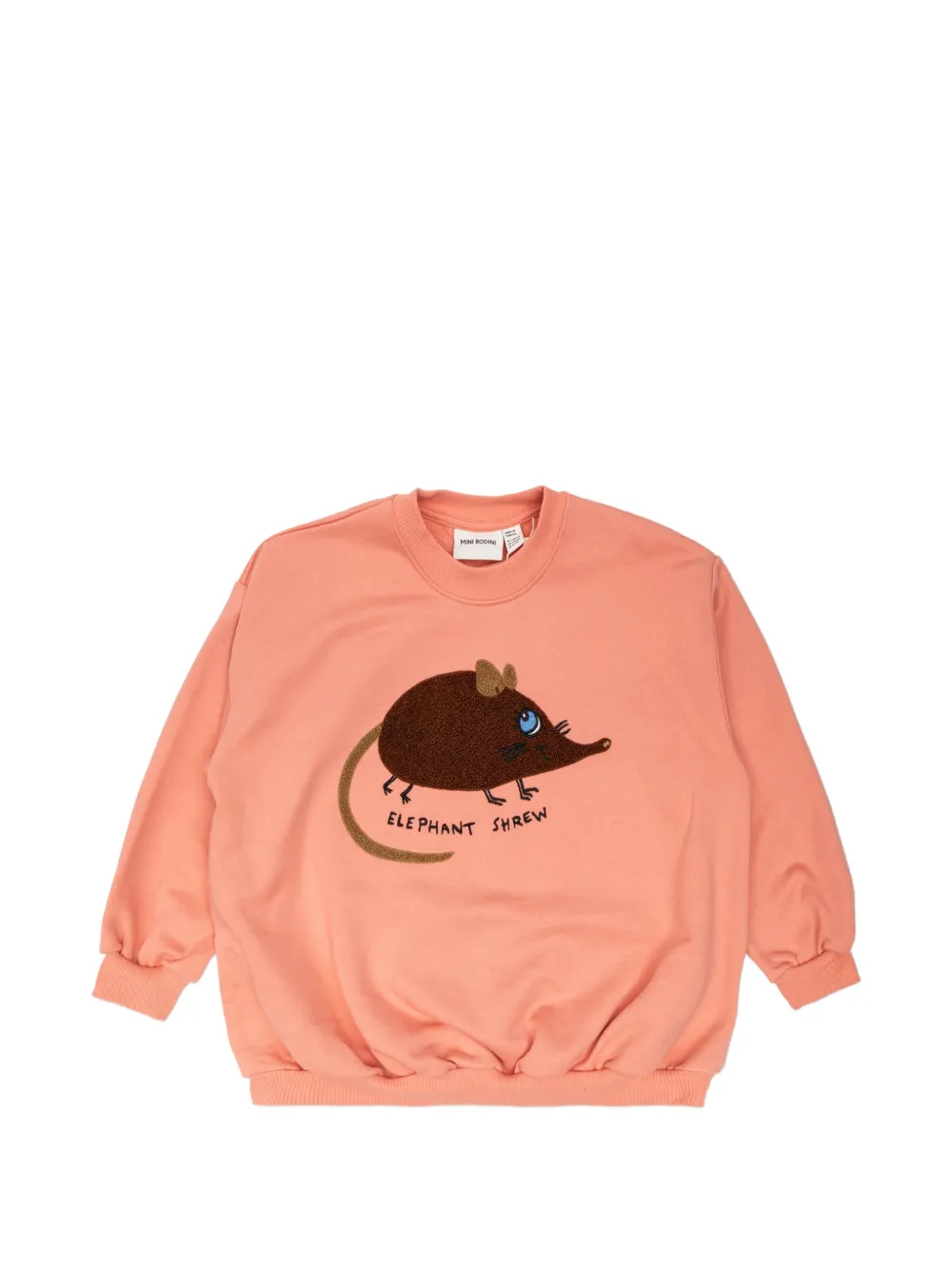 Mini Rodini embroidered pattern sweatshirt - Rosa