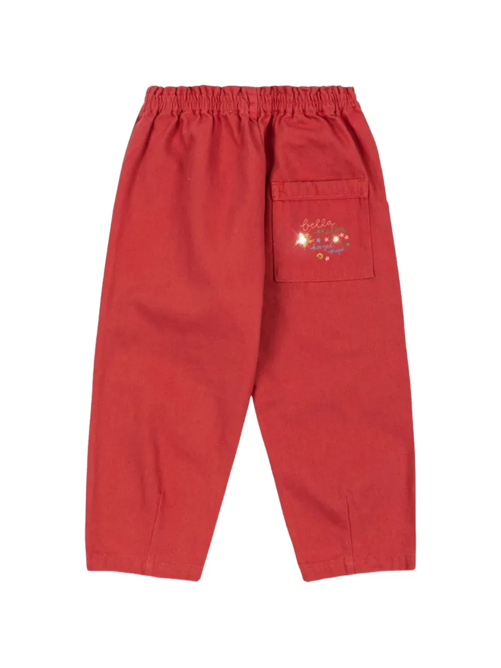 Konges Sløjd Magot jeans verfraaid met pailletten Rood