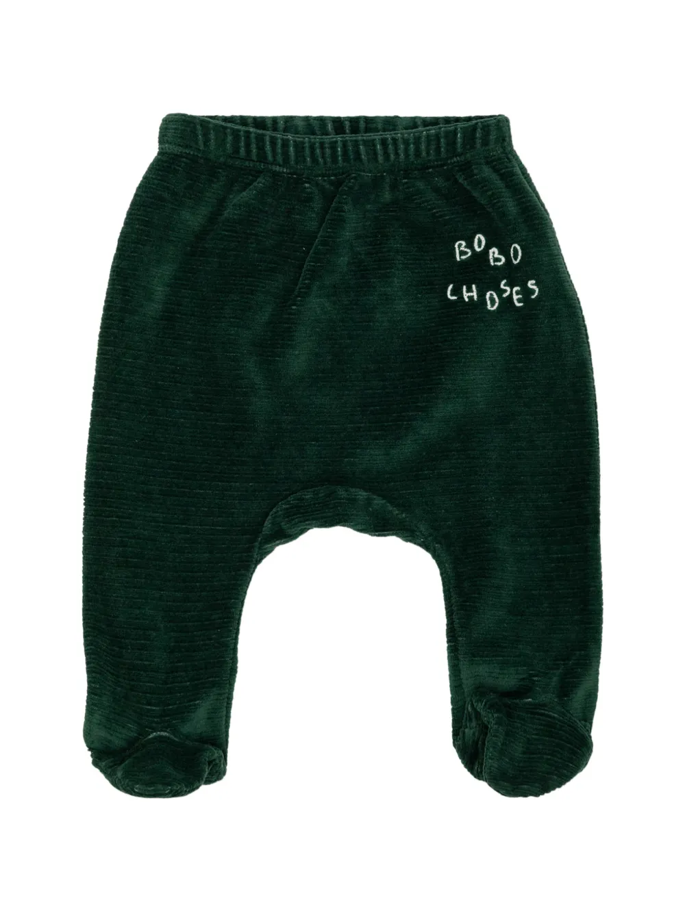 Bobo Choses Ribfluwelen broek Groen