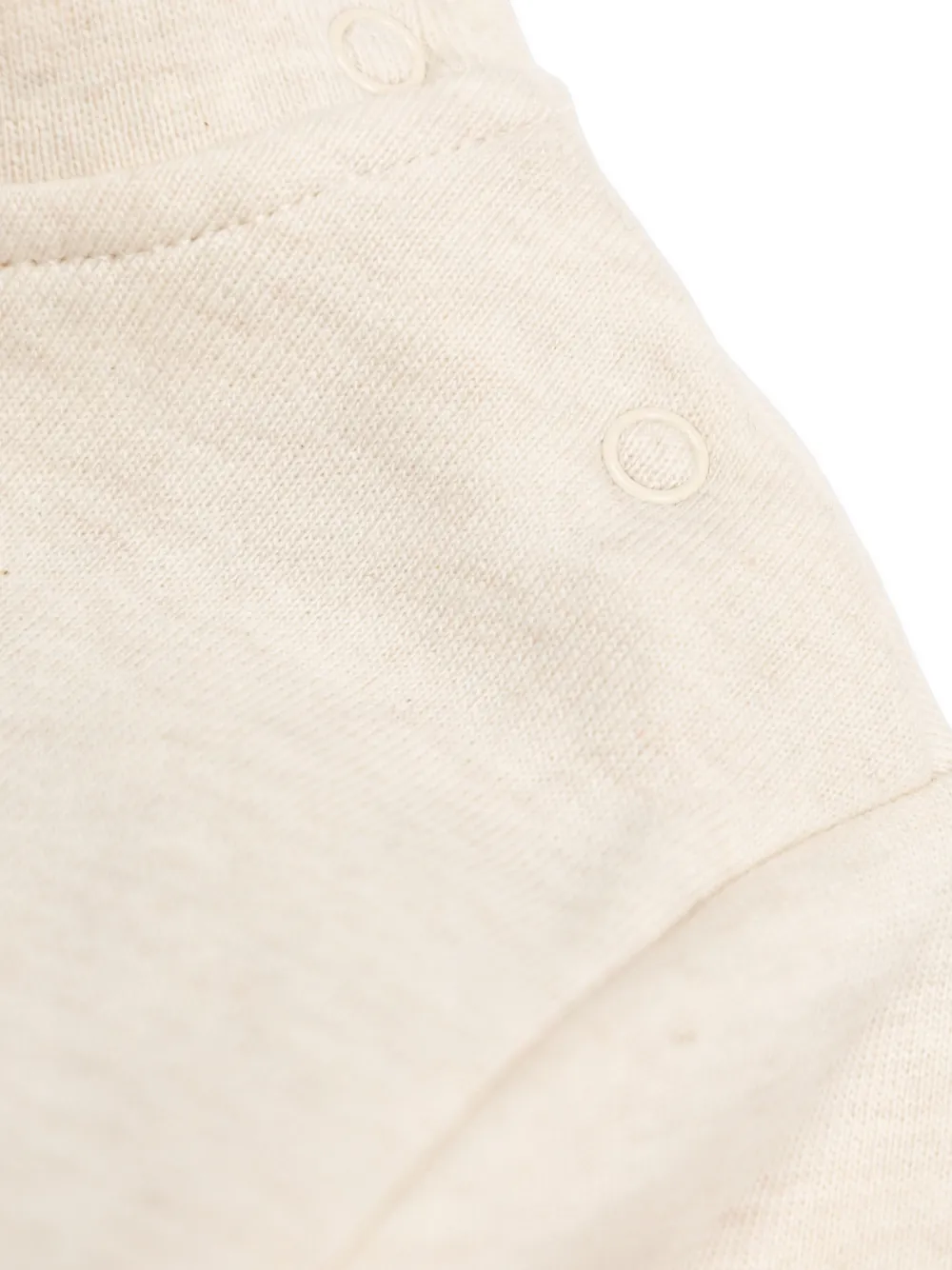 Stella McCartney Kids heart-print tracksuit set Beige