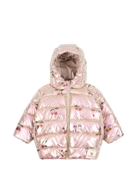 Konges Sløjd Kath cherry-print insulated jacket