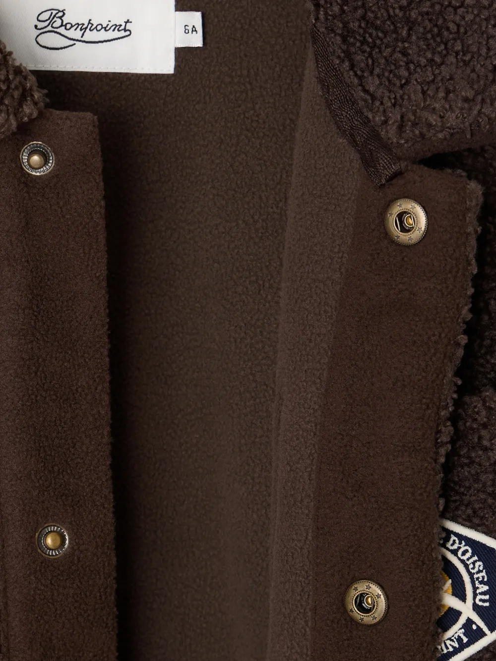 Bonpoint Markel fleece jack Bruin