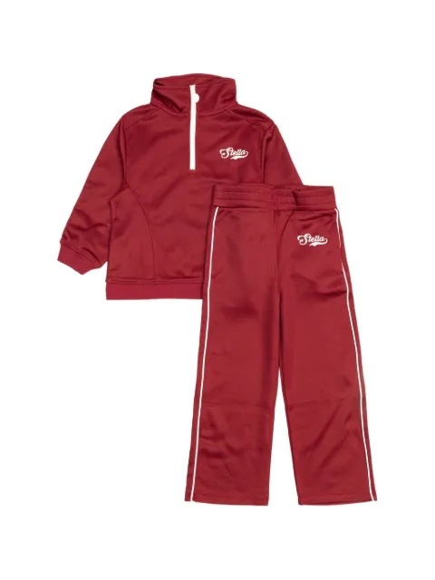 Stella McCartney Kids logo-embroidered tracksuit set