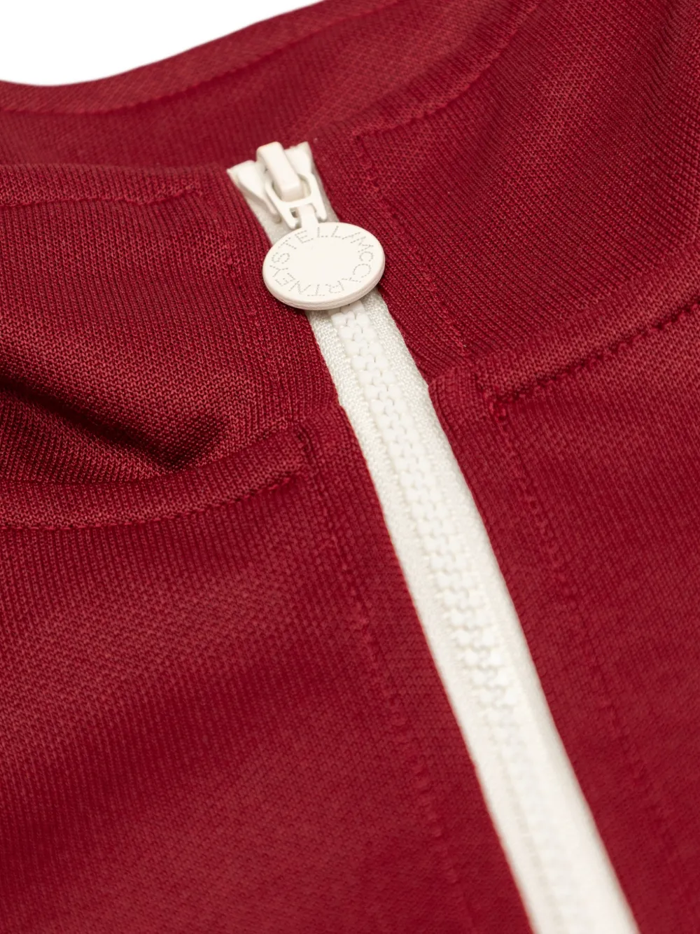 Stella McCartney Kids logo-embroidered tracksuit set Rood