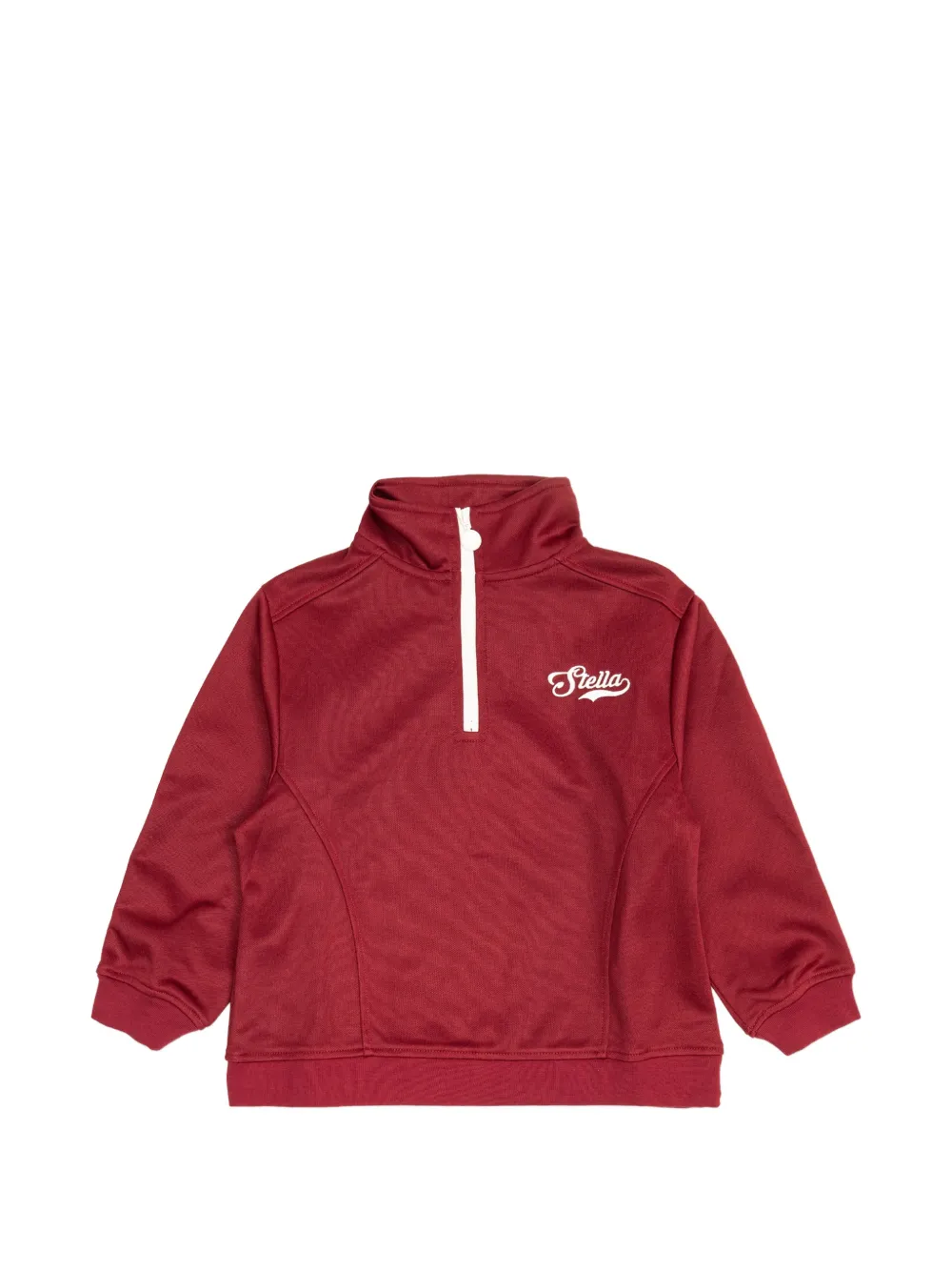 Stella McCartney Kids logo-embroidered tracksuit set Rood