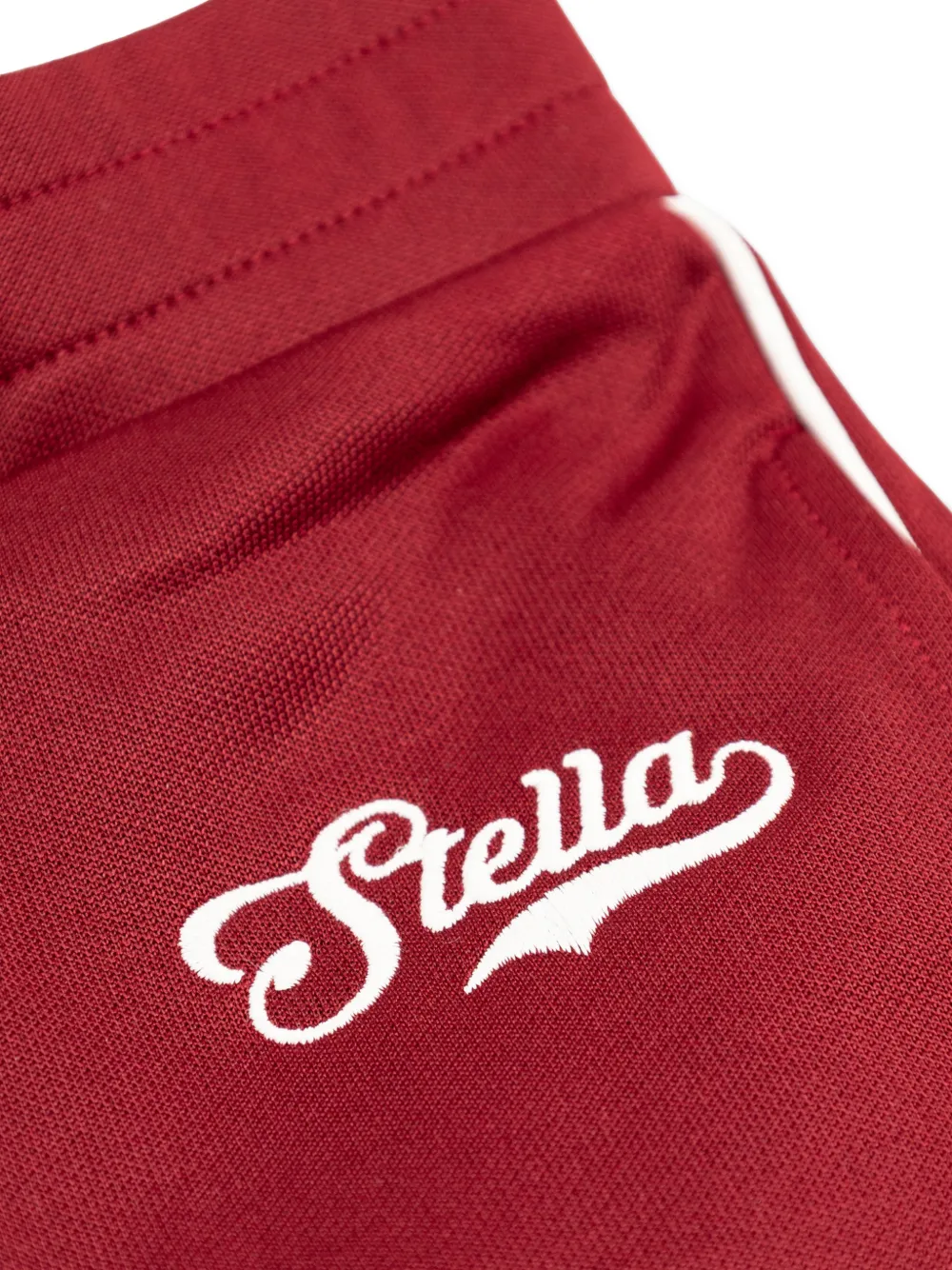 Stella McCartney Kids logo-embroidered tracksuit set Rood