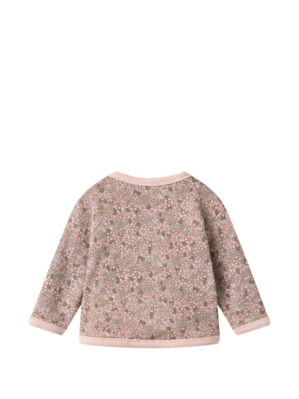 WHEAT Emery sweater en broek met bloemenprint Roze