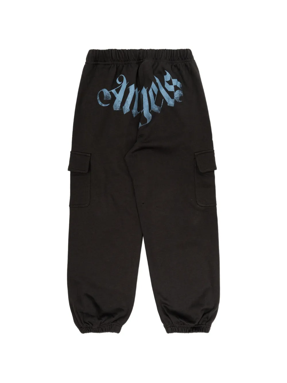 Palm Angels Kids Cargo broek met logoprint Zwart