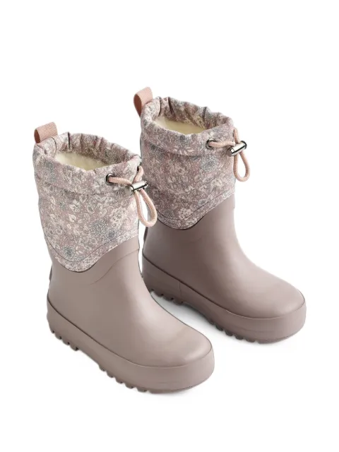 WHEAT botas capitonadas con estampado floral