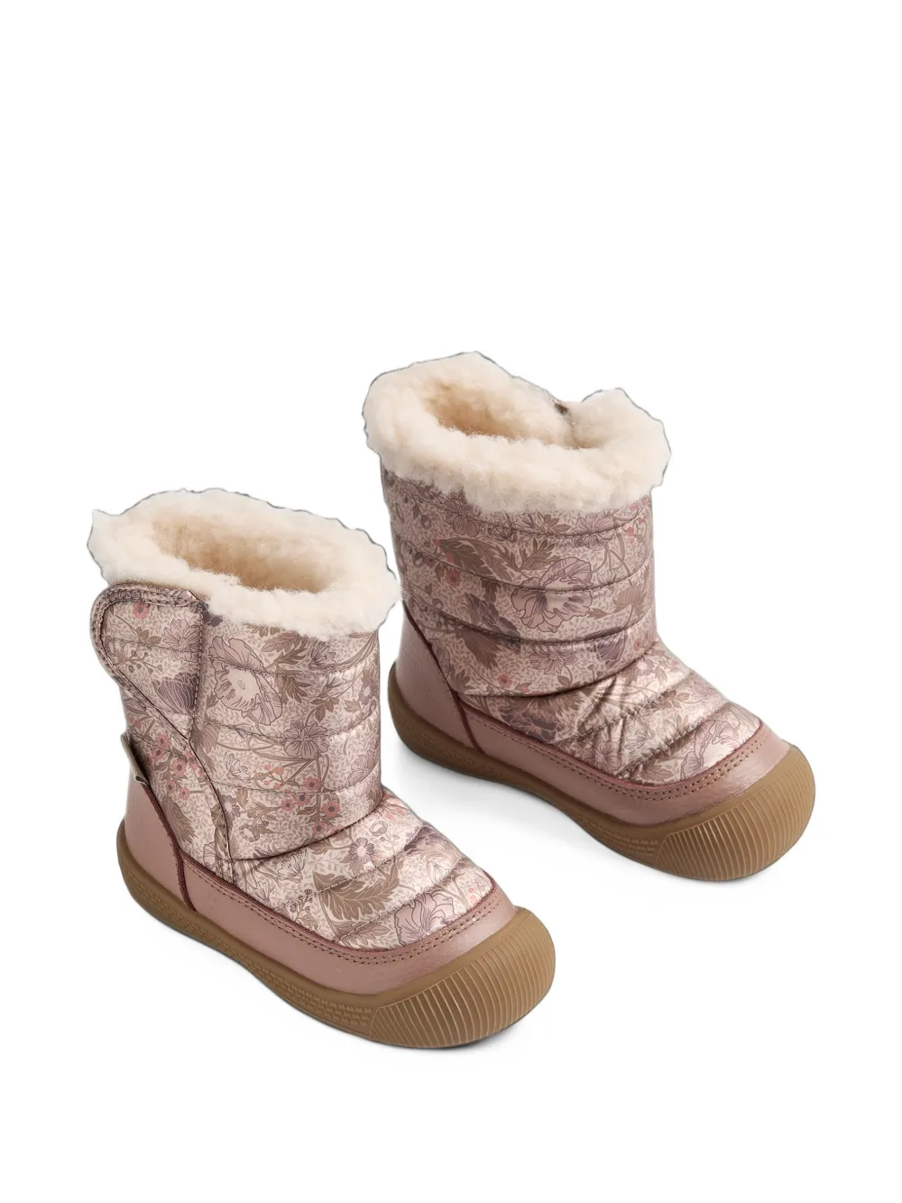WHEAT Delaney 2.0 Tex floral-print snow boots WHEAT Delaney 2.0 Tex floral-print snow boots