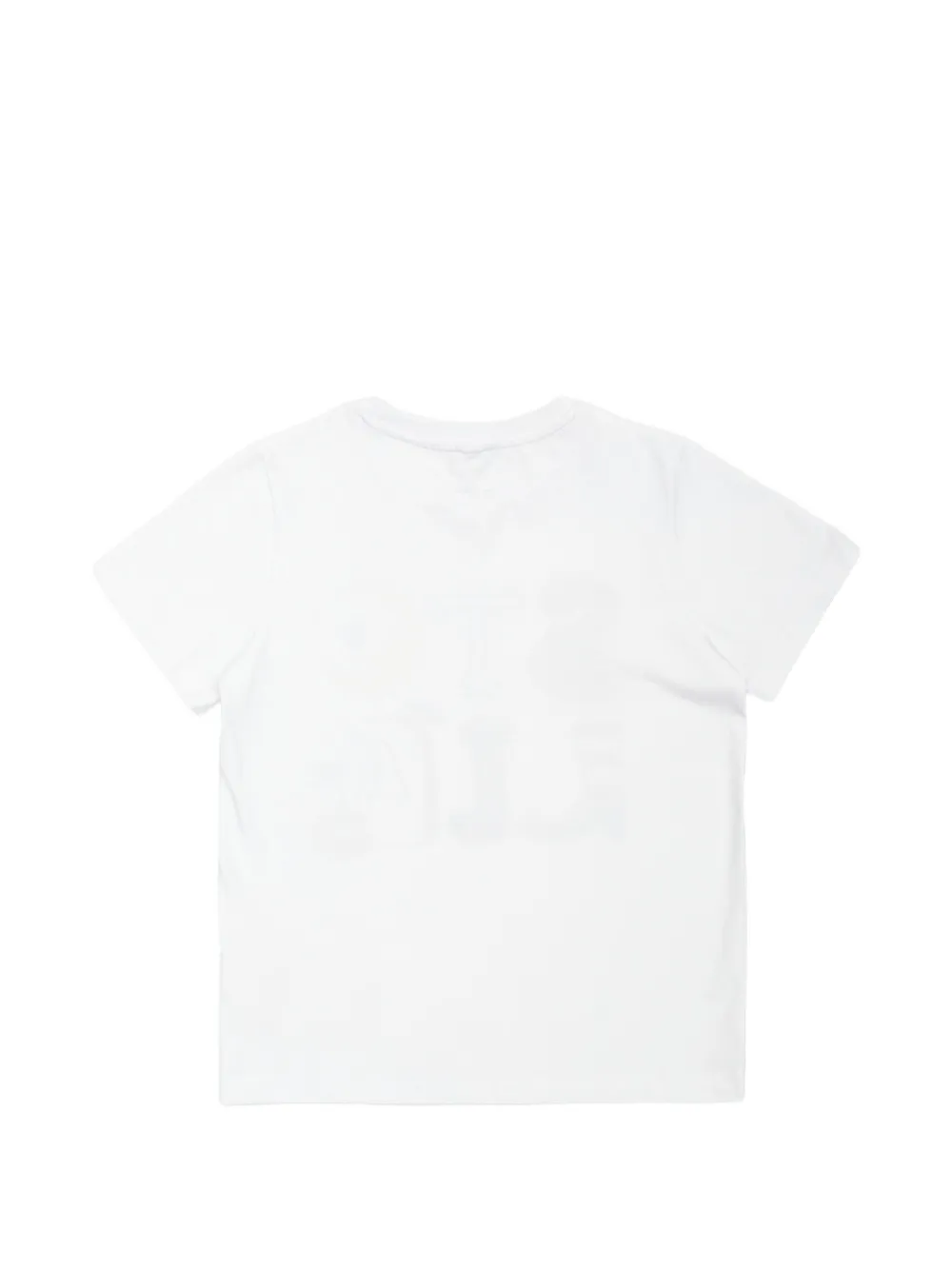 Stella McCartney Kids T-shirt met grafische print Wit