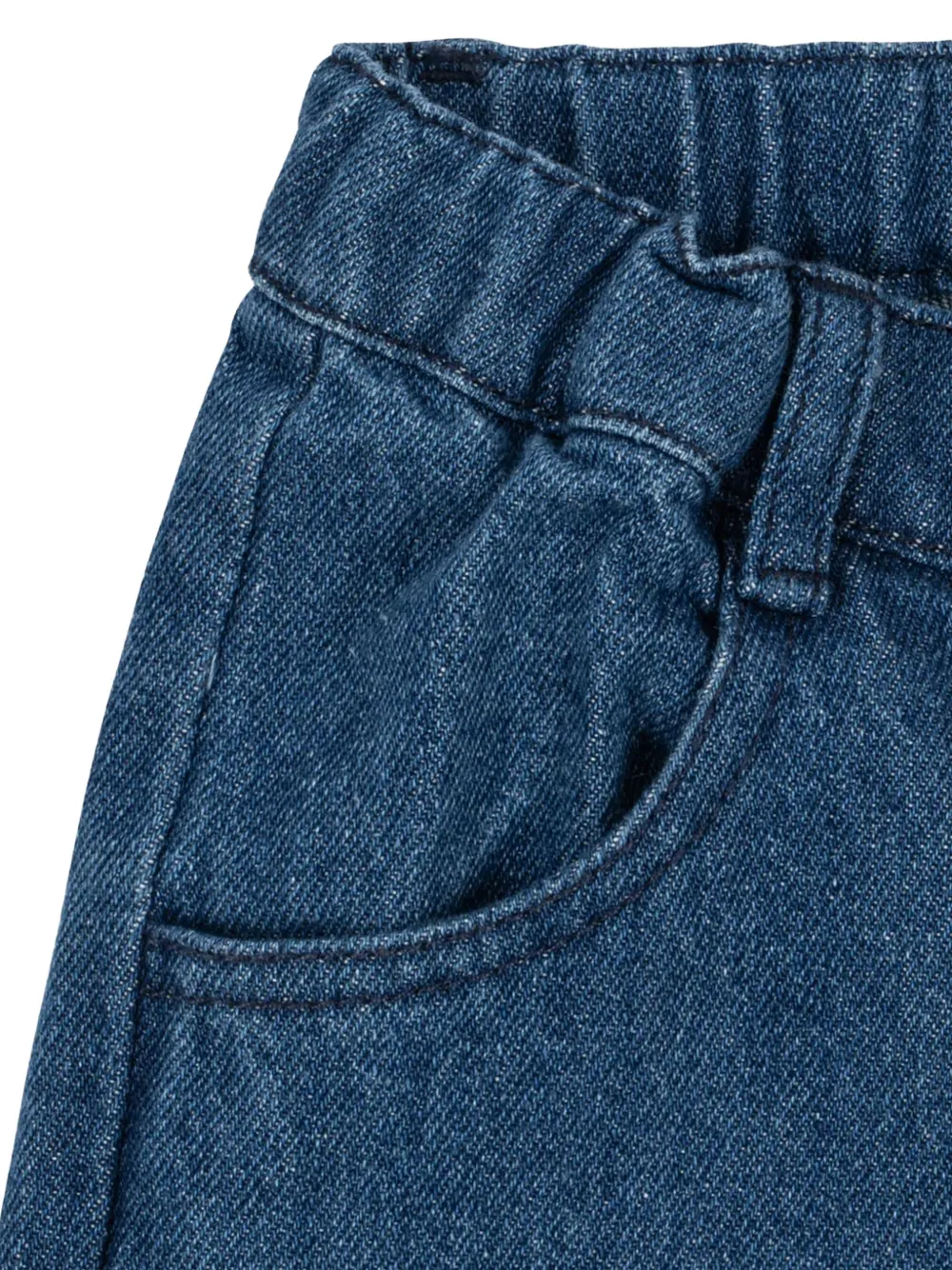 Konges Sløjd Elba Flare jeans verfraaid met pailletten Blauw