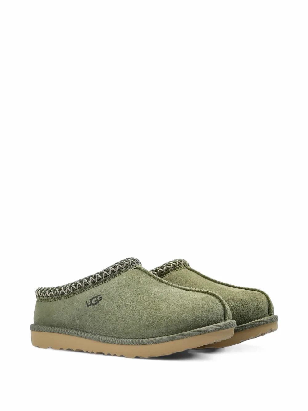 UGG Kids Tasman II suede slippers - Vert UGG Kids Tasman II suede slippers - Vert