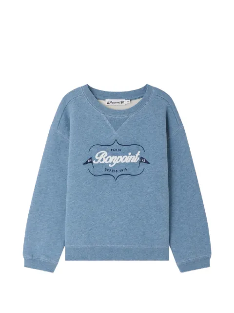 Bonpoint Erol logo-embroidered sweatshirt