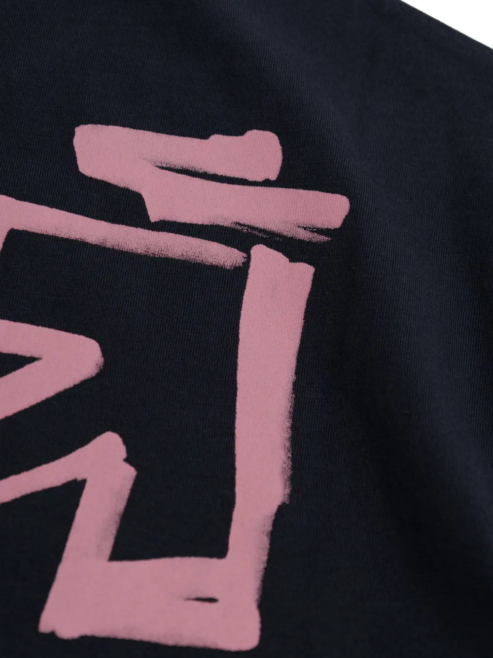 Off-White Kids T-shirt met Arrows-print en logo-print Blauw