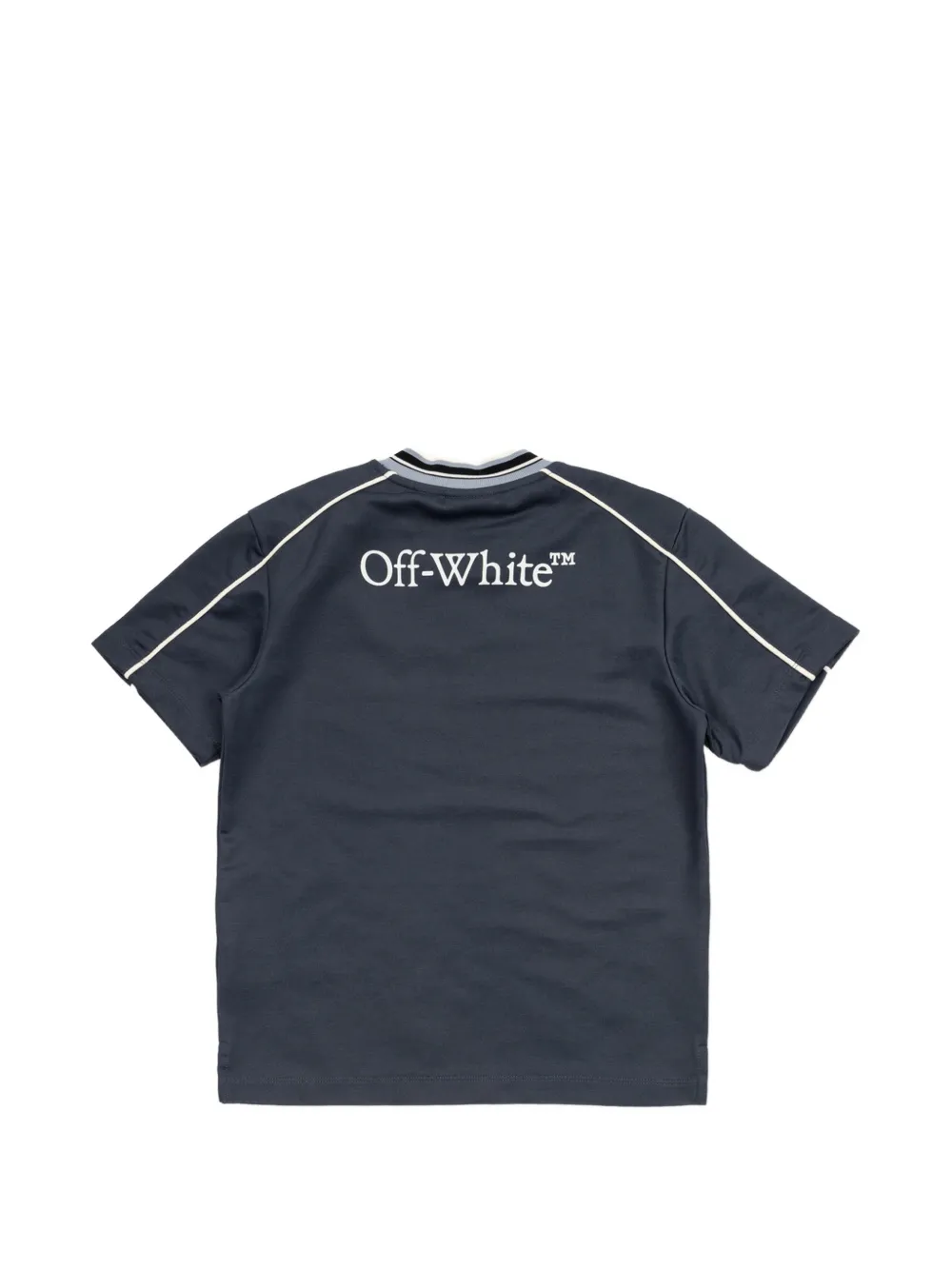 Off-White Kids Sweater met logoprint Blauw