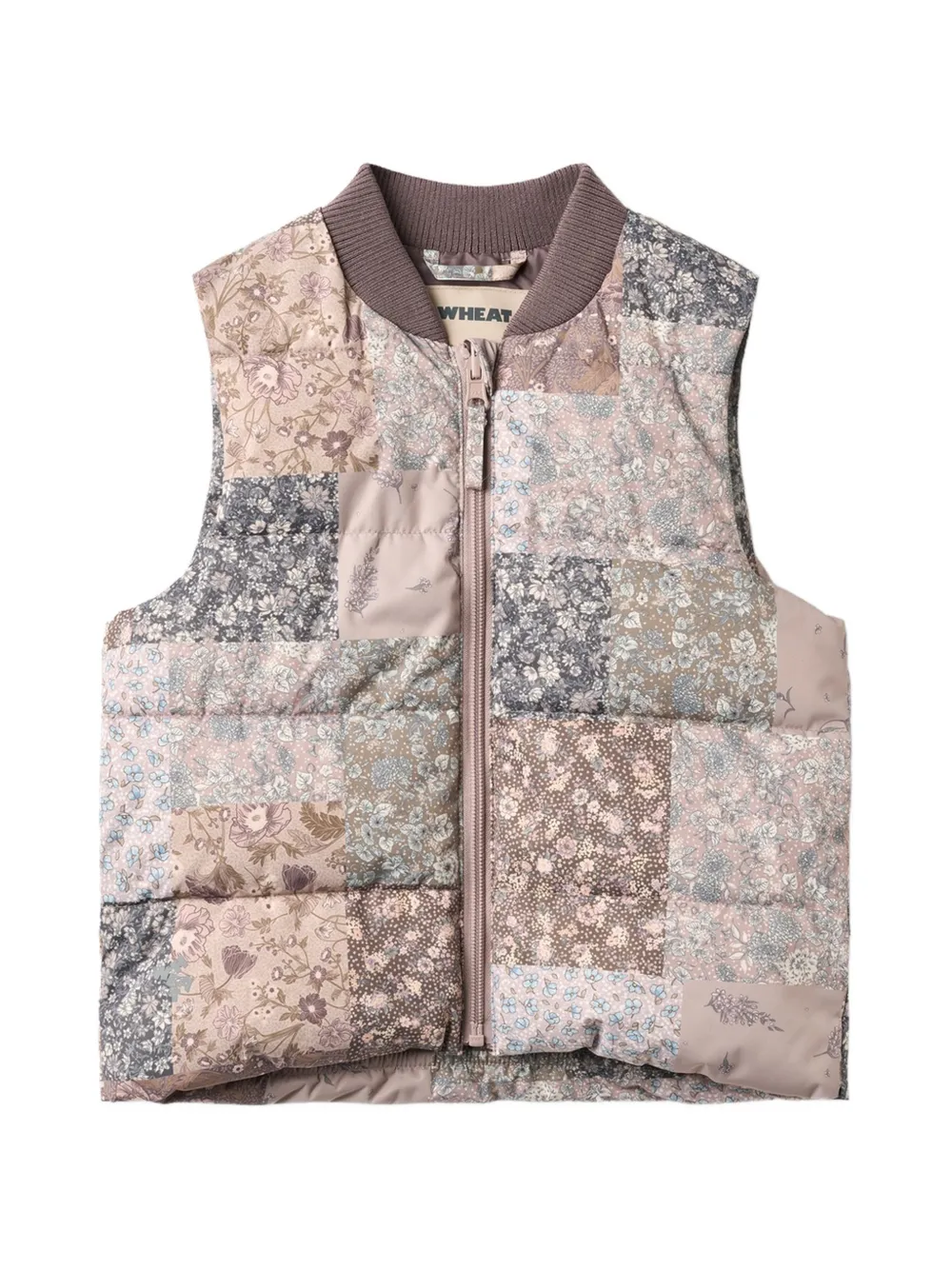 WHEAT patchwork floral-print vest - Rosa
