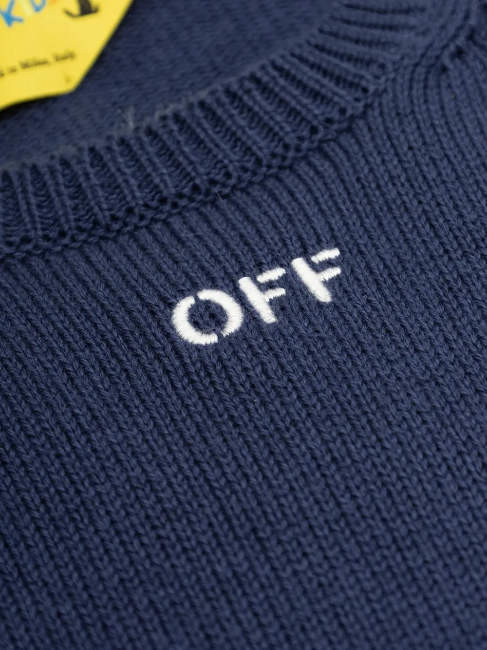 Off-White Kids Arrows Diag sweater Blauw