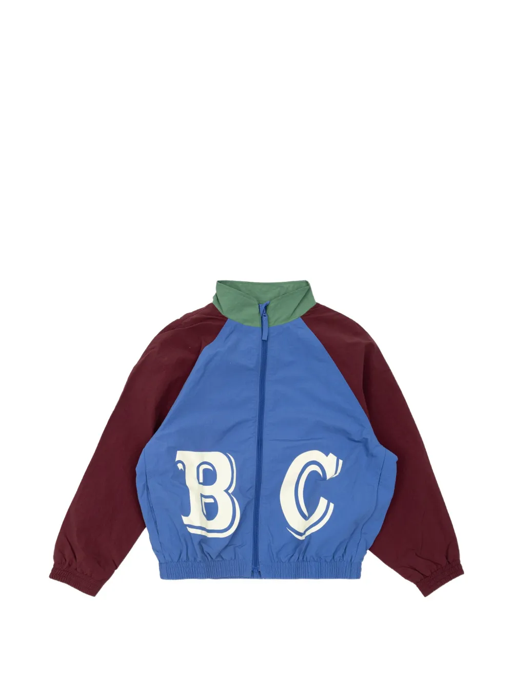 Bobo Choses B.C. logo-print jacket - Blau