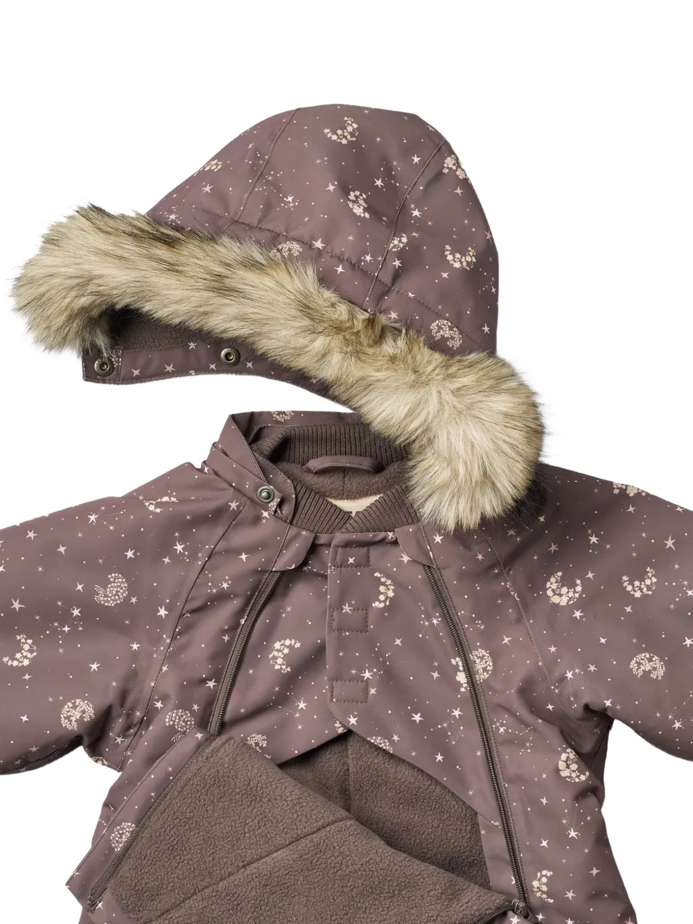 WHEAT Nickie skipak met maanprint Paars