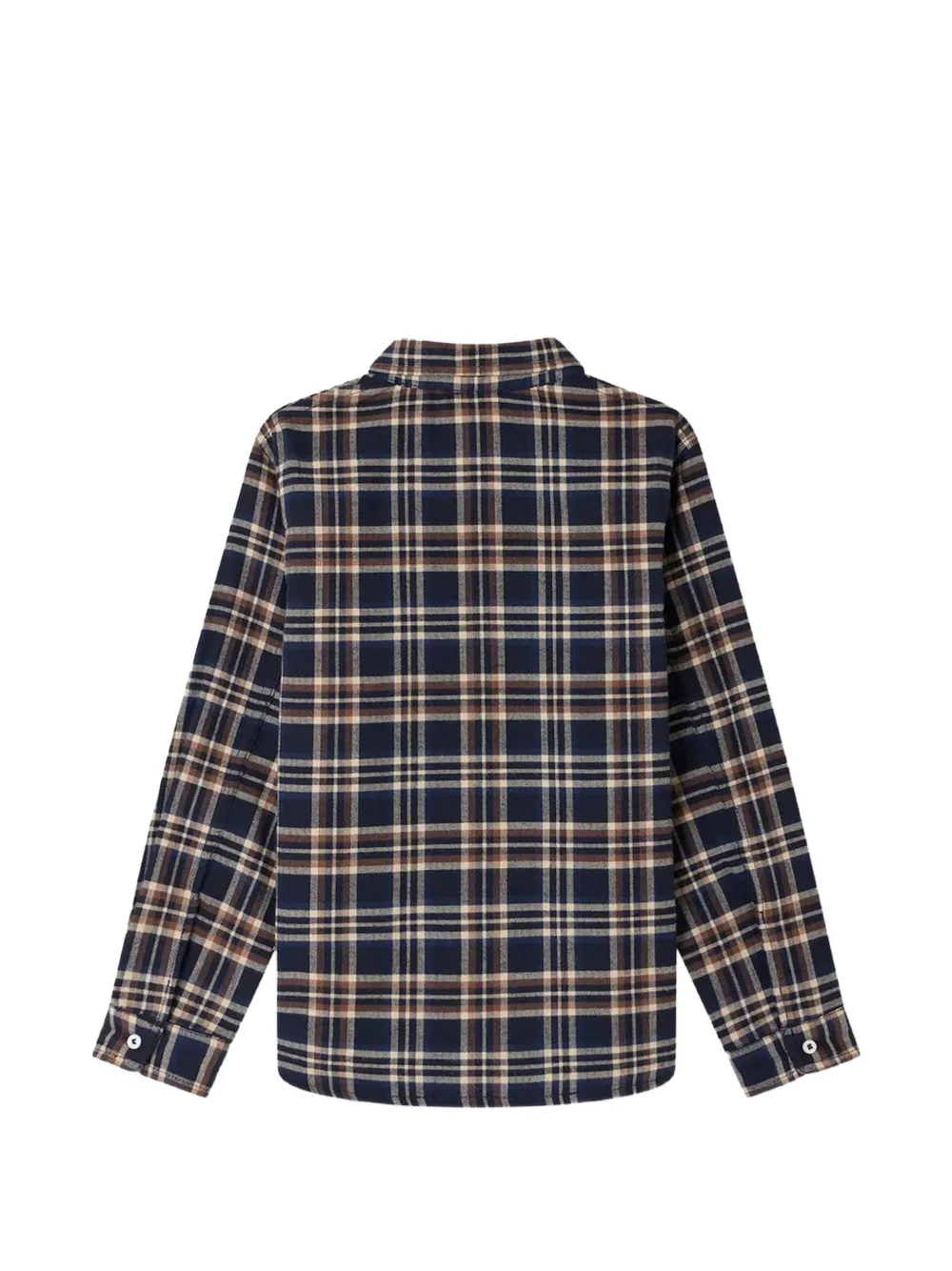 Bonpoint Altman geruit shirt Blauw