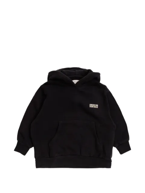 American Vintage Kids hoodie à logo imprimé
