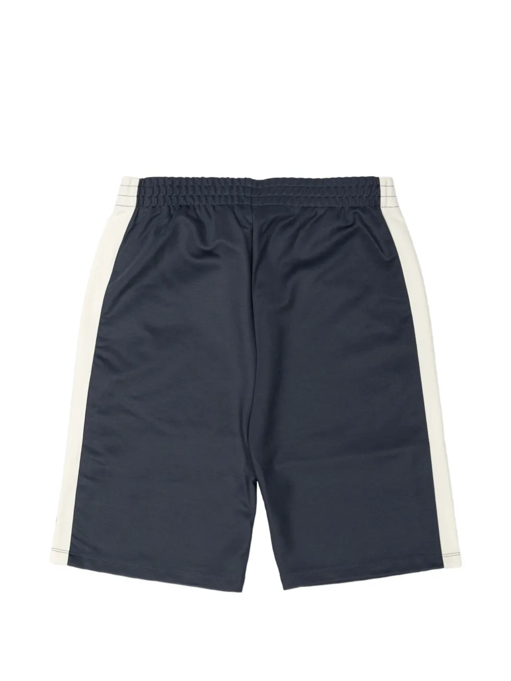 Off-White Kids Arrows side-stripe shorts Blauw