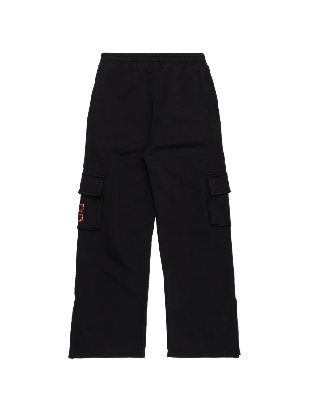 Off-White Kids Cargo broek met Arrows-patroon Zwart