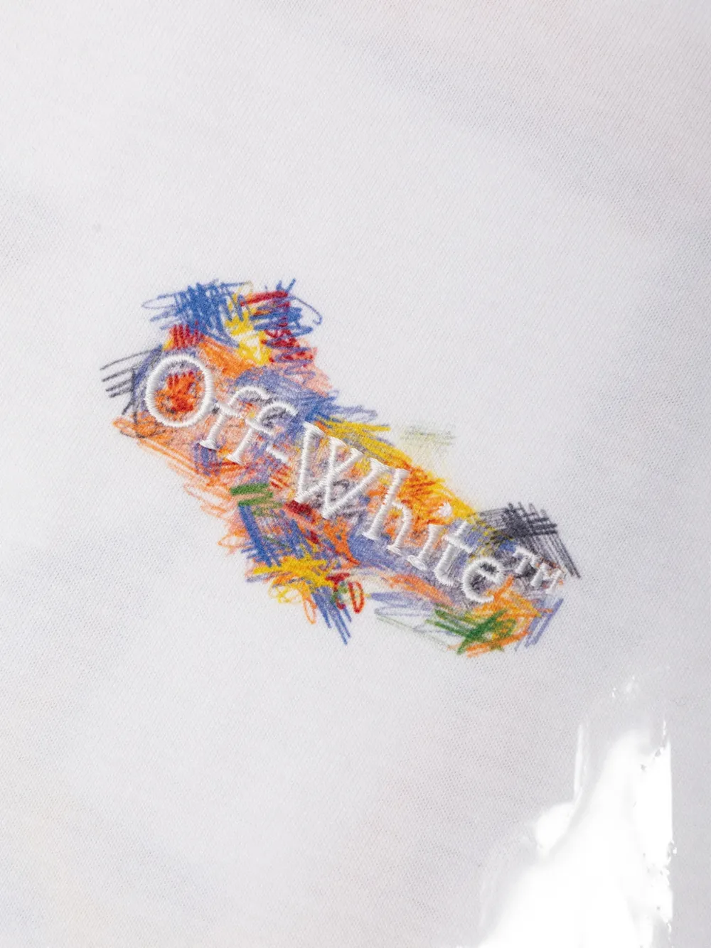 Off-White Kids T-shirt met pijlprint Wit