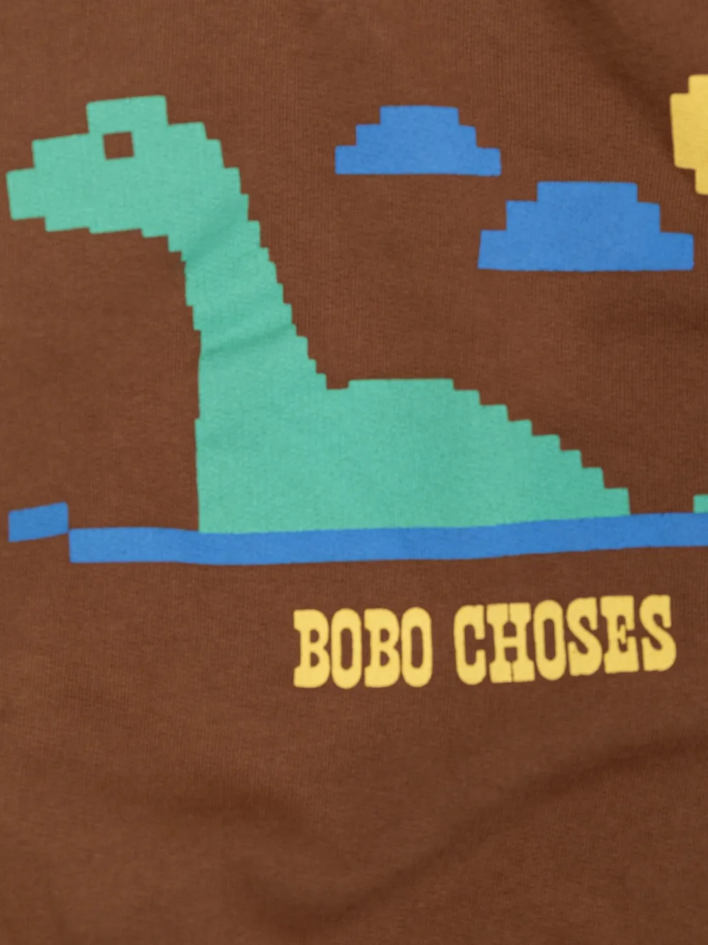 Bobo Choses logo-print cotton sweatshirt Bruin