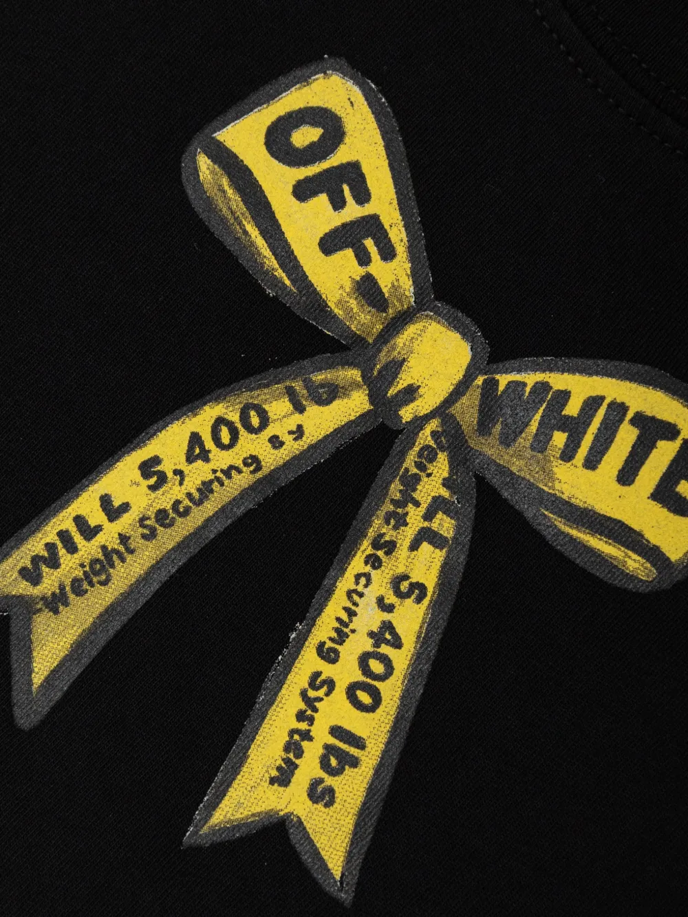 Off-White Kids T-shirt verfraaid met kristallen Zwart