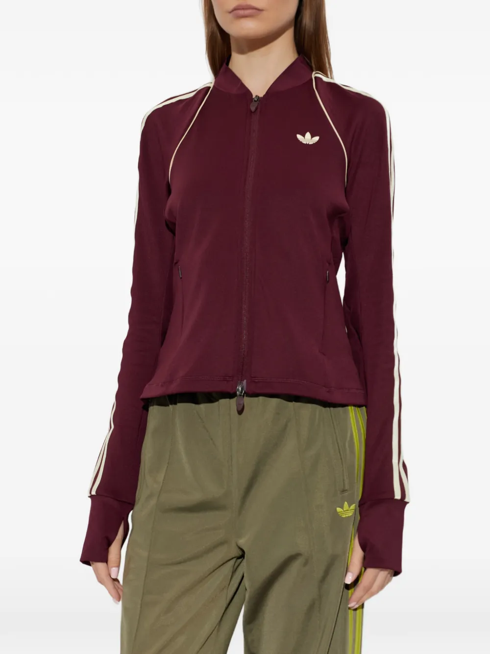 adidas originals sport Superstar midlayer shirt Rood