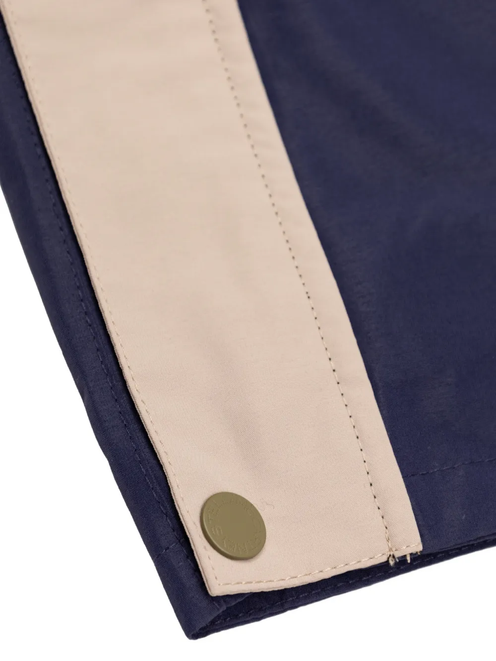 Stella McCartney Kids Skibroek met colourblocking en logoband Blauw