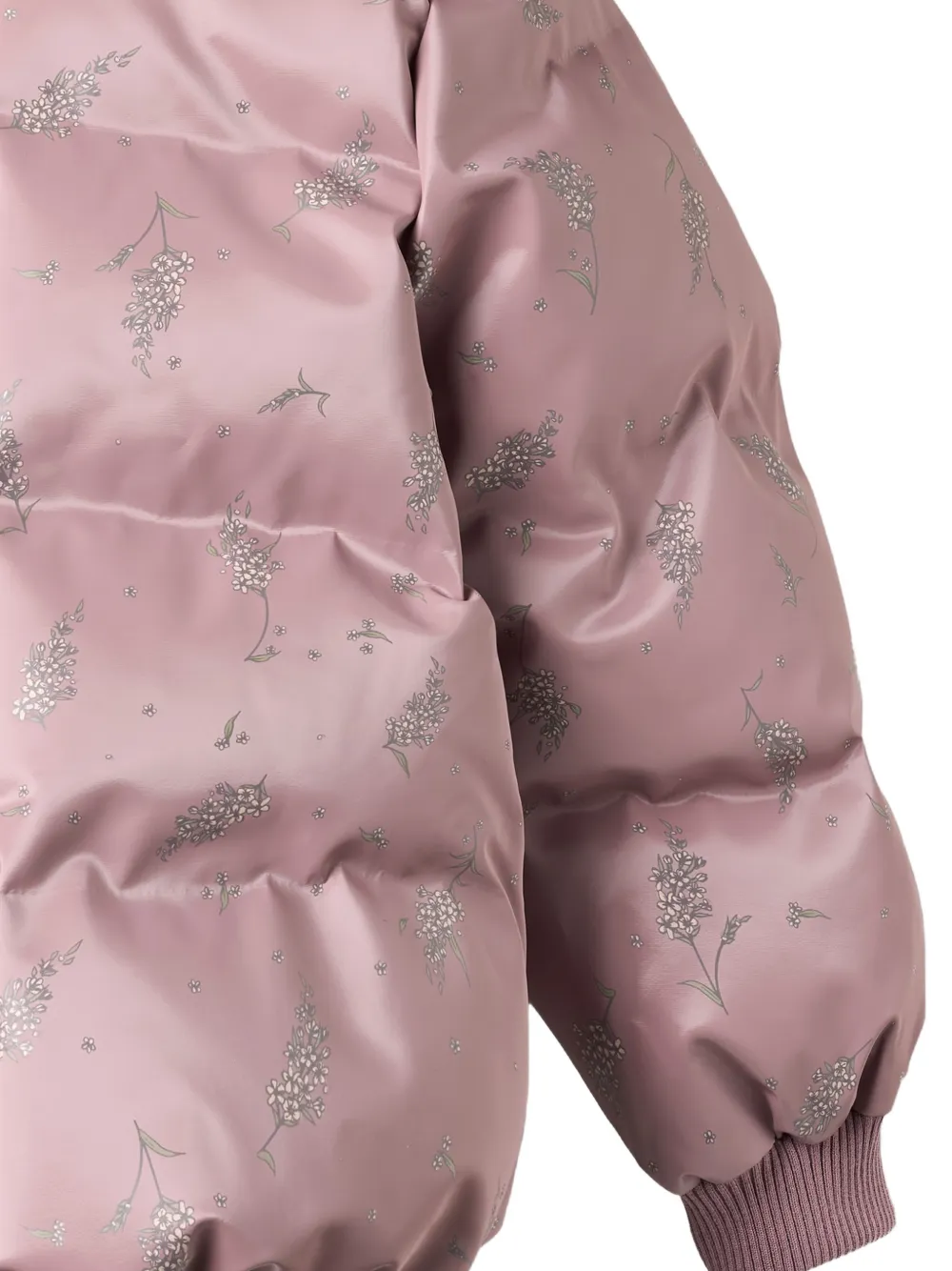 WHEAT Shoore donsjack met bloemenprint Roze