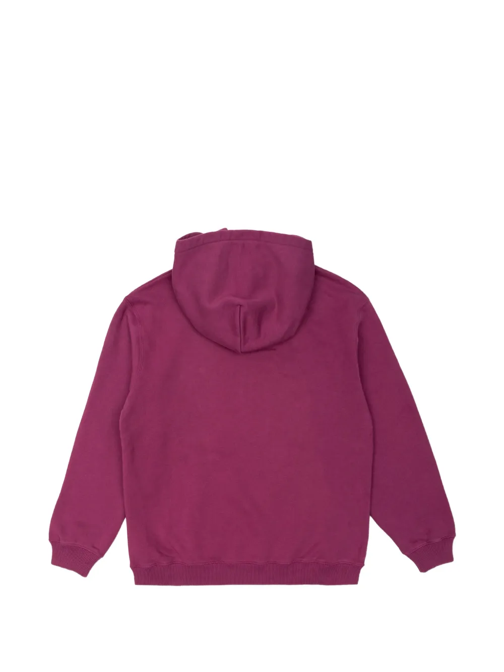 Off-White Kids logo-print hoodie Paars