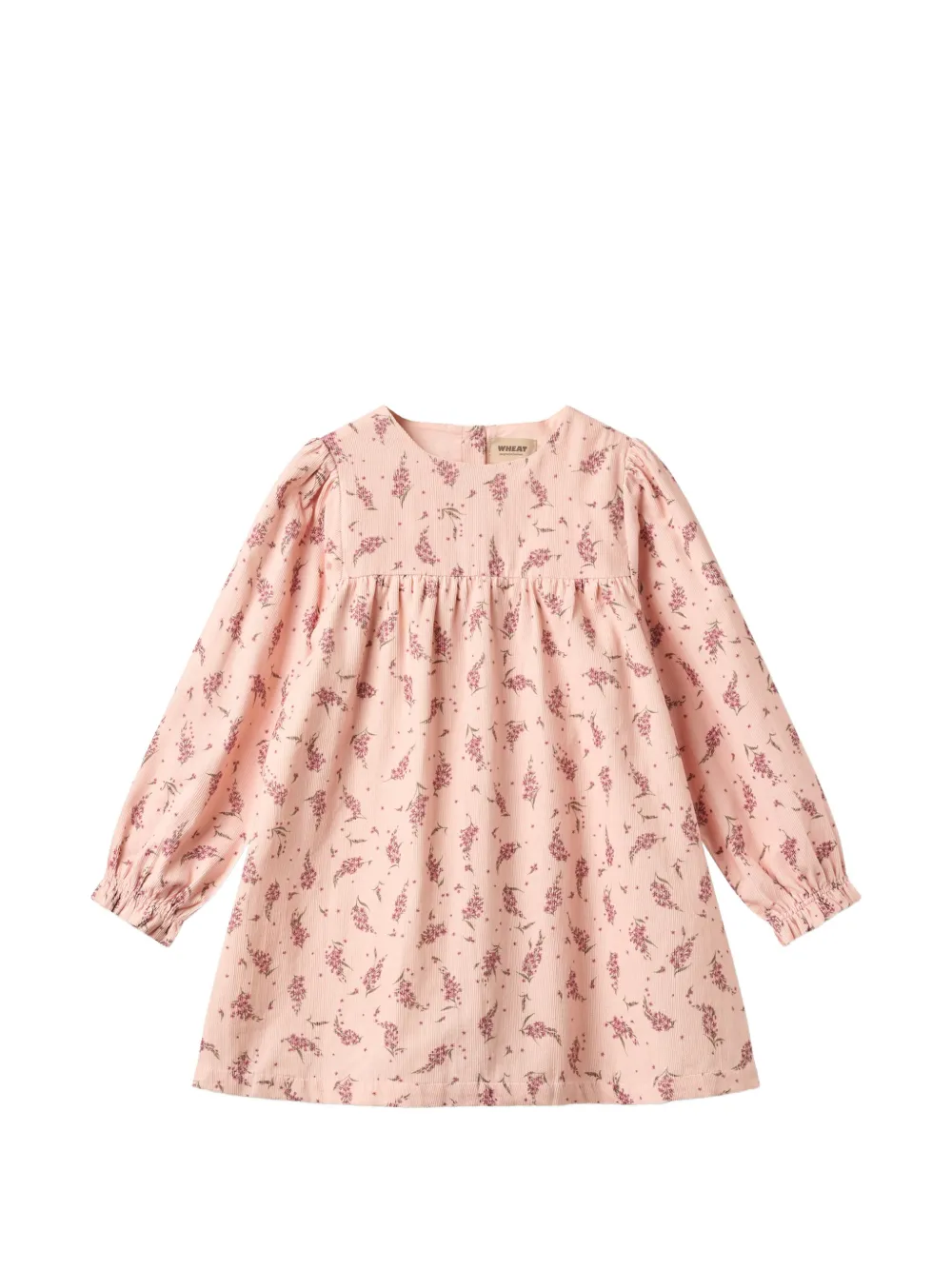 WHEAT robe courte Elvira en velours côtelé à imprimé floral - Rose WHEAT robe courte Elvira en velours côtelé à imprimé floral - Rose