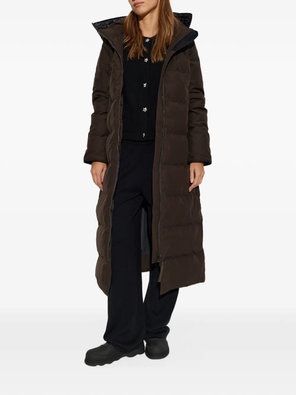 Canada Goose Mystique down-feather coat Bruin