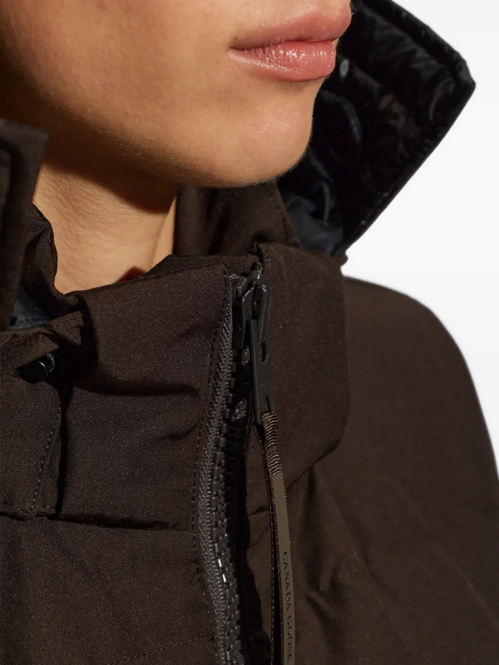 Canada Goose Mystique down-feather coat Bruin
